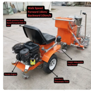 Self-Propelled Line Striper Attachment