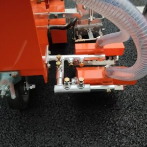 Walk-Behind Thermoplastic Marking Machine with Double Dispensers